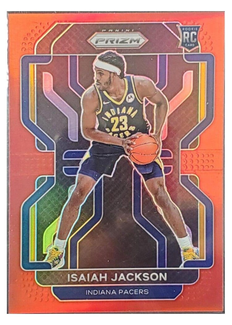 2021-22 Panini Prizm Base Set Isaiah Jackson #309 card