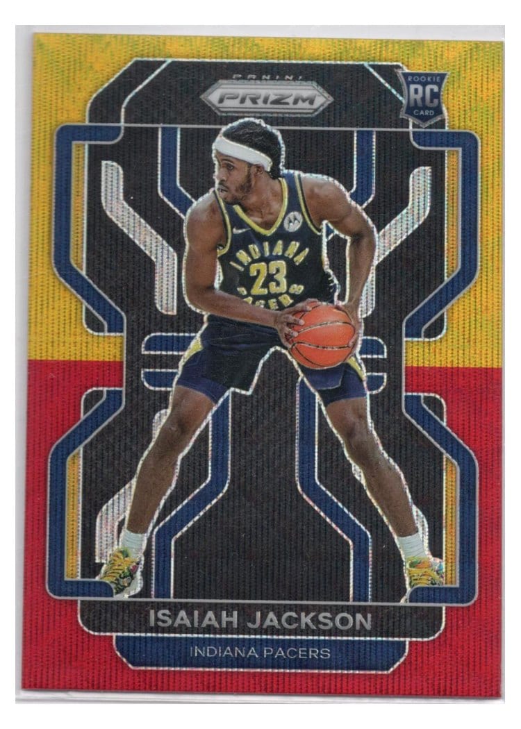 2021-22 Panini Prizm Base Set Isaiah Jackson #309 card