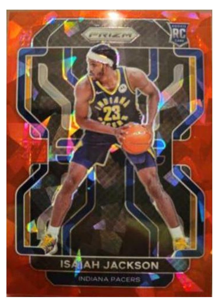 2021-22 Panini Prizm Base Set Isaiah Jackson #309 card