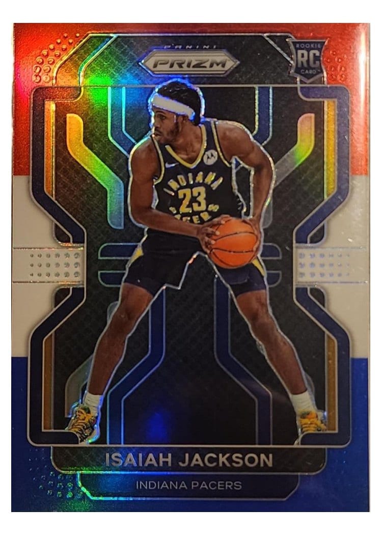 2021-22 Panini Prizm Base Set Isaiah Jackson #309 card