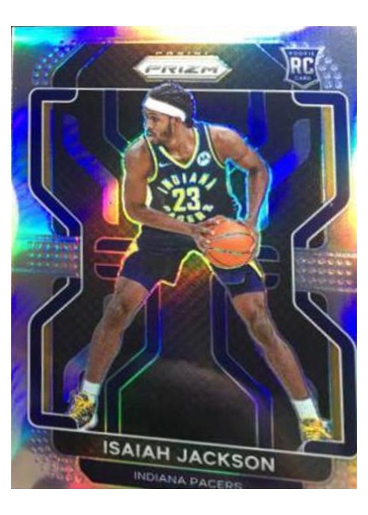2021-22 Panini Prizm Base Set Isaiah Jackson #309 card