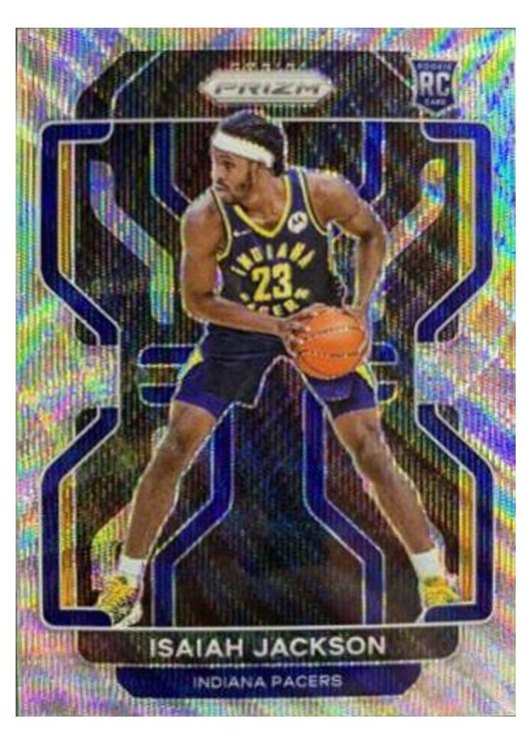 2021-22 Panini Prizm Base Set Isaiah Jackson #309 card