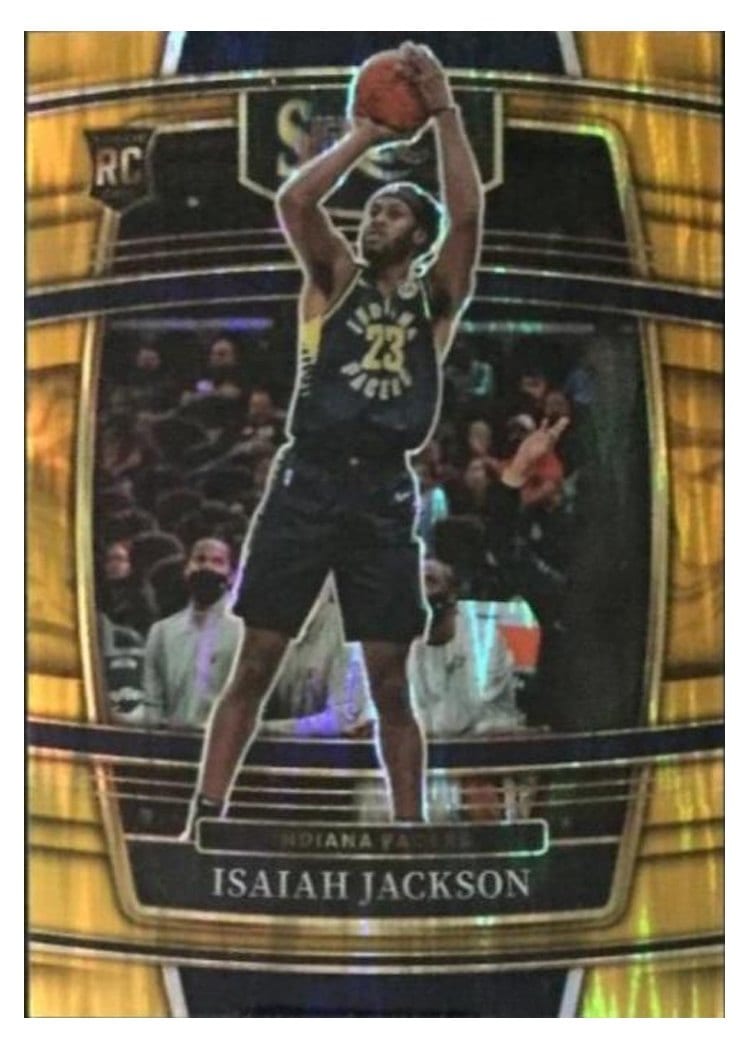 2021-22 Panini Select Base Set Isaiah Jackson #150 card