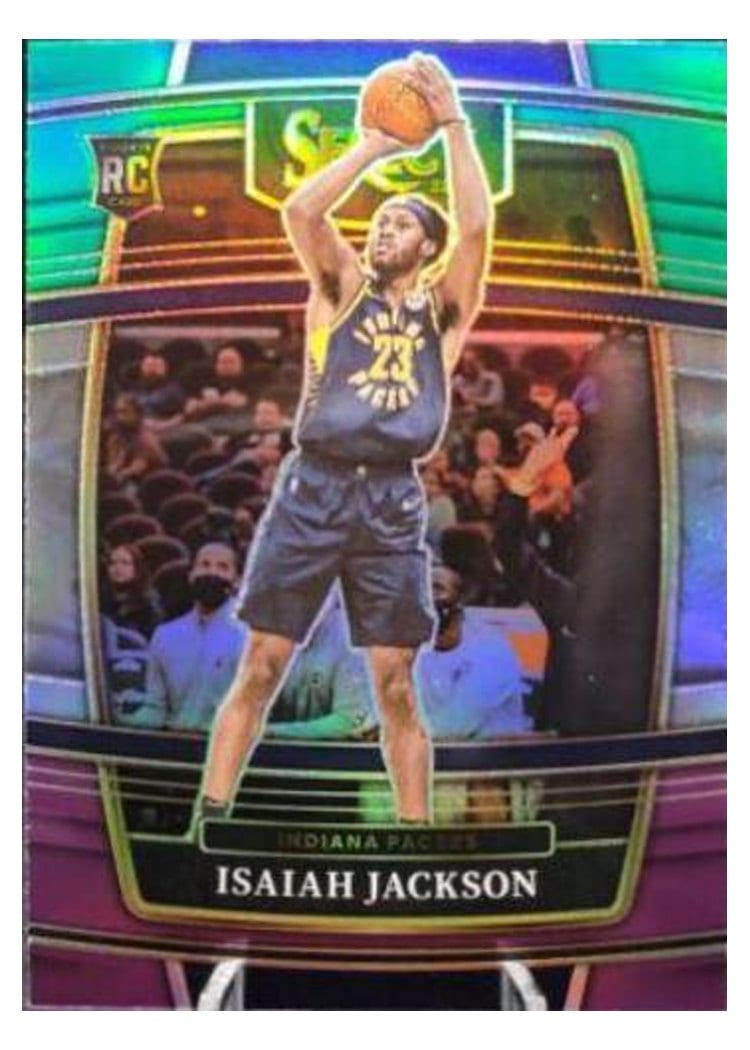 2021-22 Panini Select Base Set Isaiah Jackson #150 card