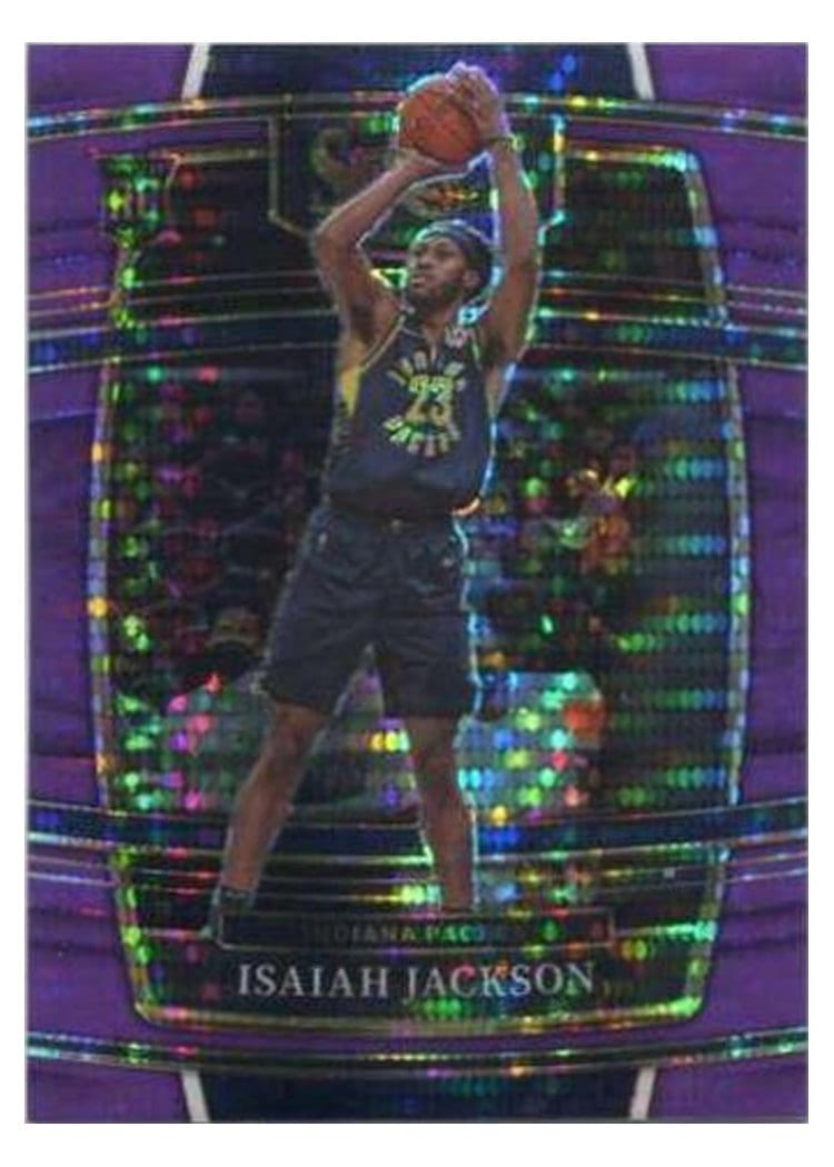 2021-22 Panini Select Base Set Isaiah Jackson #150 card