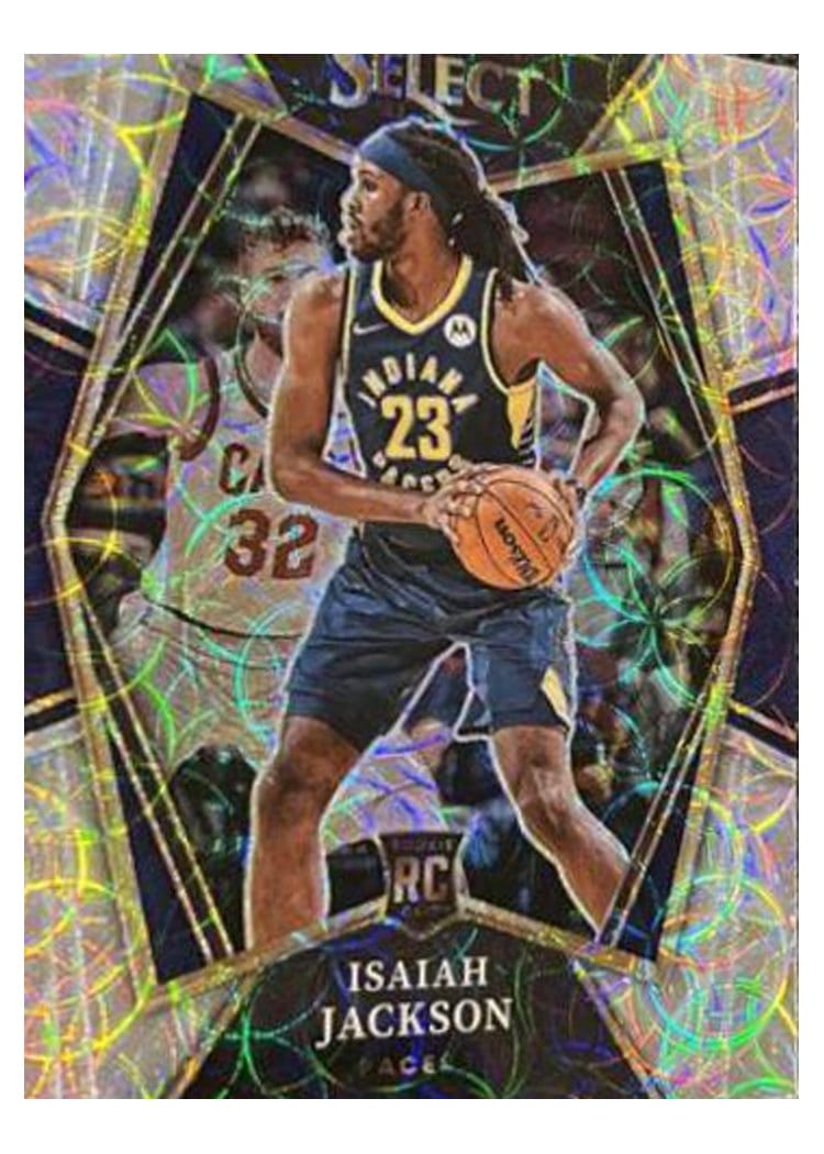2021-22 Panini Select Base Set Isaiah Jackson #150 card