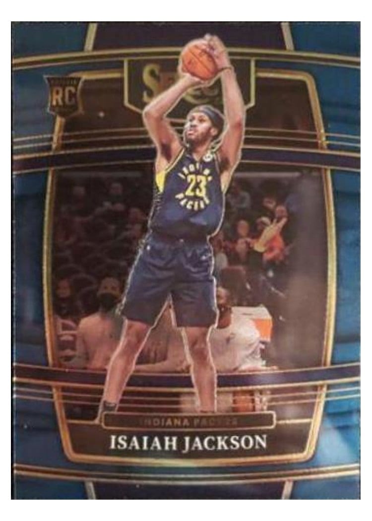 2021-22 Panini Select Base Set Isaiah Jackson #55 card