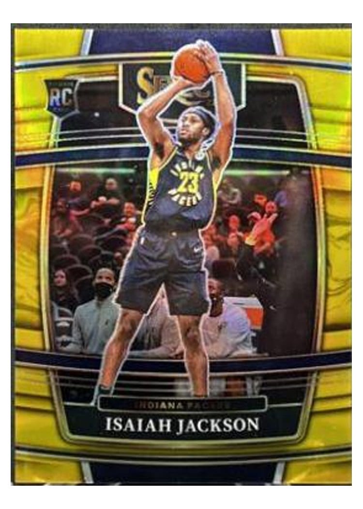 2021-22 Panini Select Base Set Isaiah Jackson #55 card