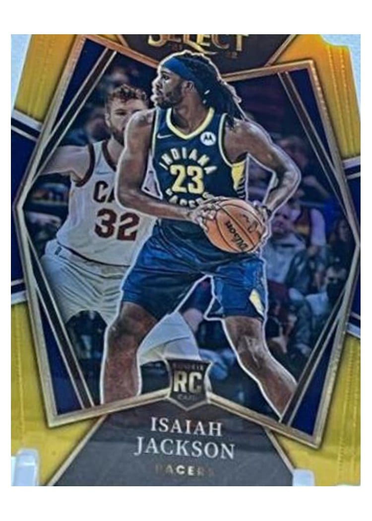 2021-22 Panini Select Base Set Isaiah Jackson #55 card