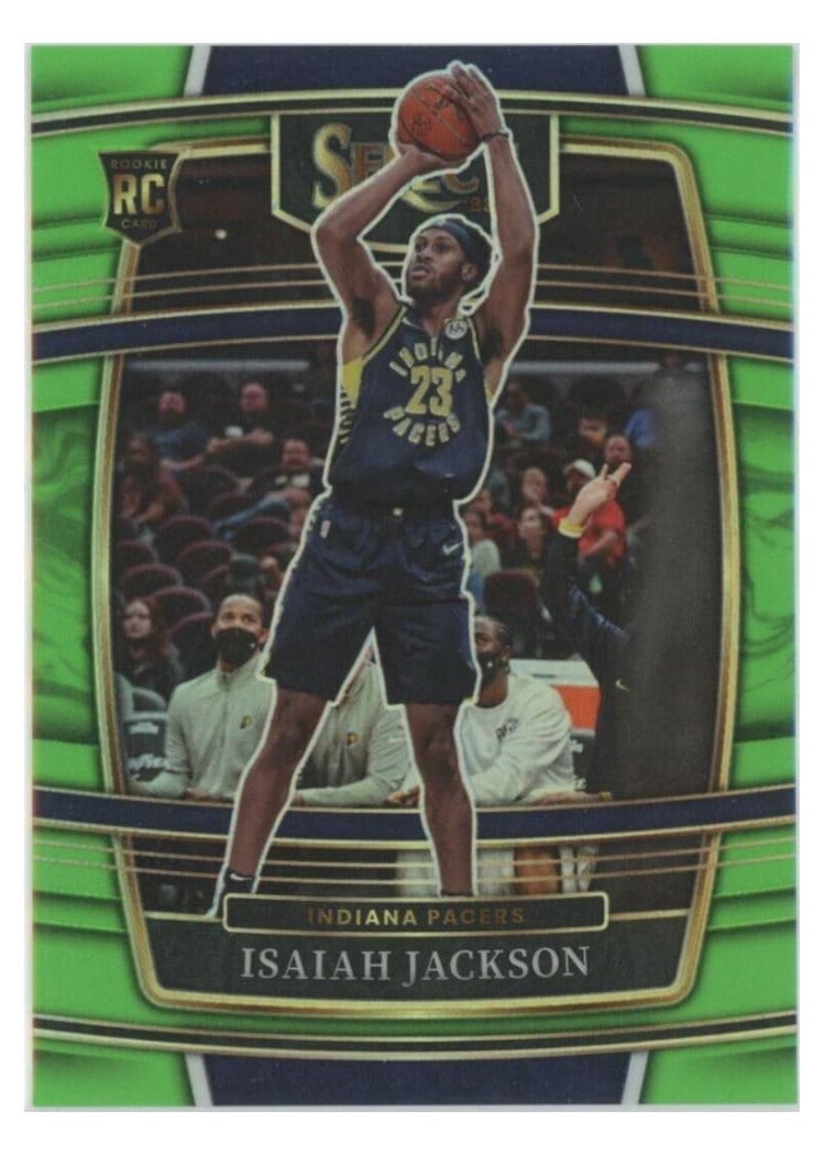 2021-22 Panini Select Base Set Isaiah Jackson #55 card