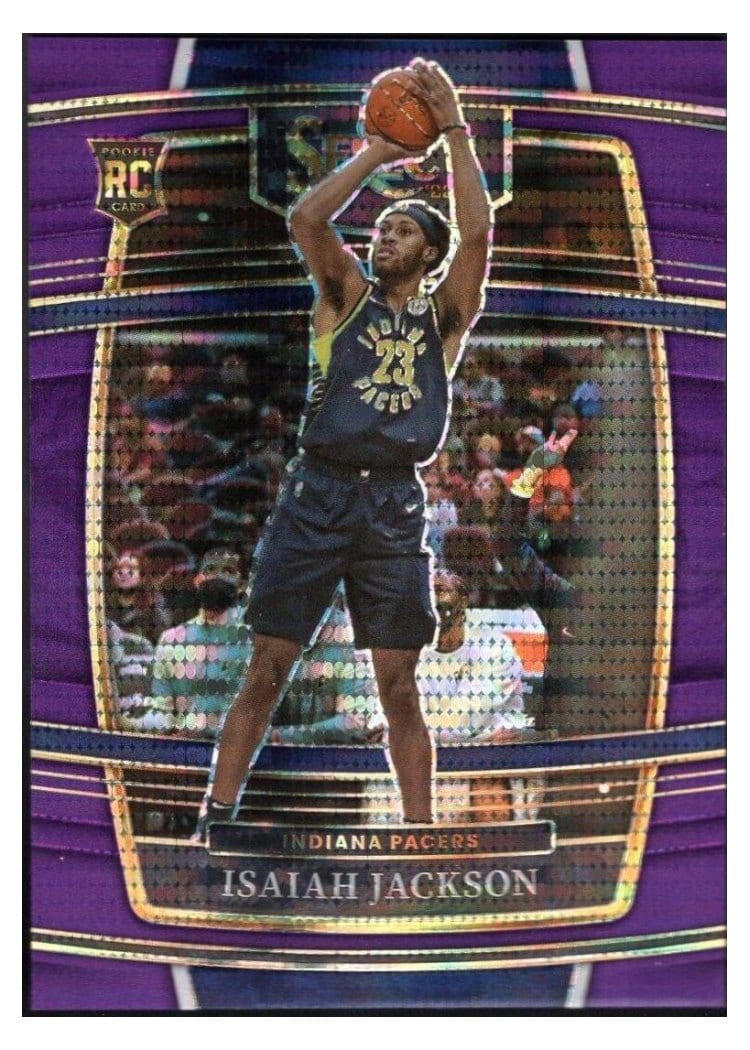 2021-22 Panini Select Base Set Isaiah Jackson #55 card