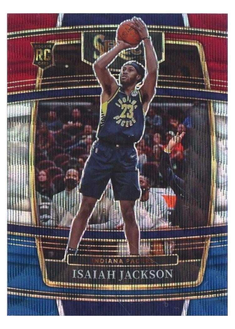 2021-22 Panini Select Base Set Isaiah Jackson #55 card