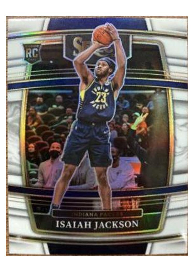2021-22 Panini Select Base Set Isaiah Jackson #55 card