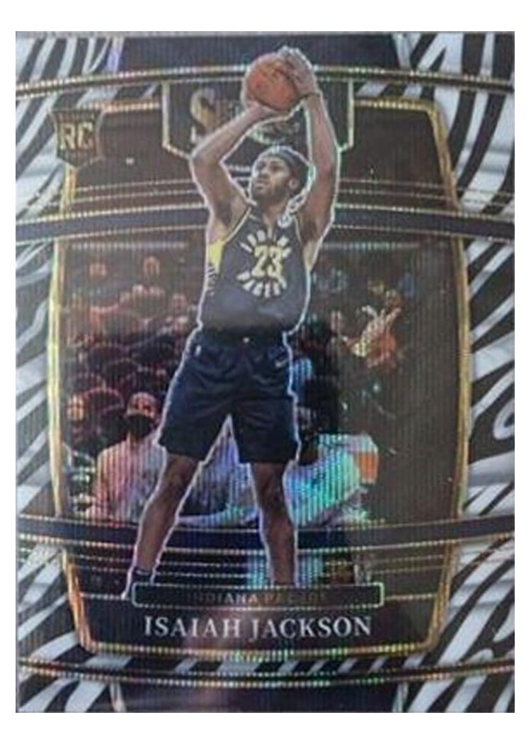 2021-22 Panini Select Base Set Isaiah Jackson #55 card
