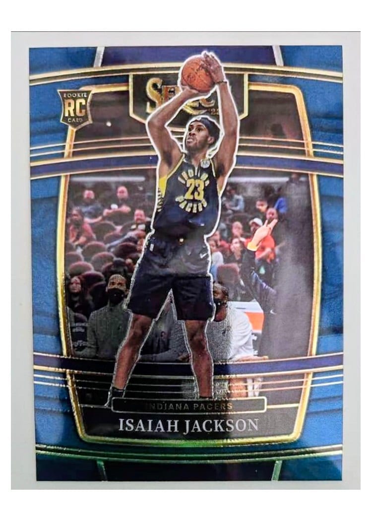 2021-22 Panini Select Base Set Isaiah Jackson #55 card
