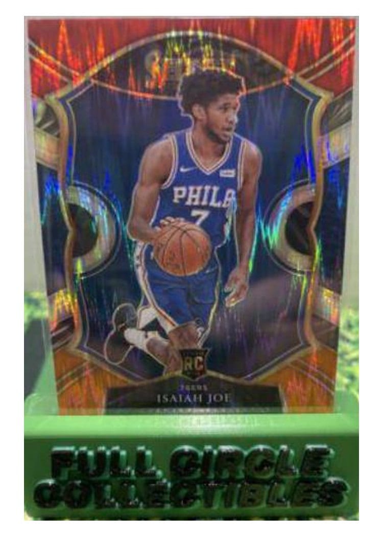 2020-21 Panini Select Base Set Isaiah Joe Red White Orange Flash #99 card