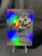 2022 Panini Illusions Rookie Signs Isaiah Likely #RS-IL card