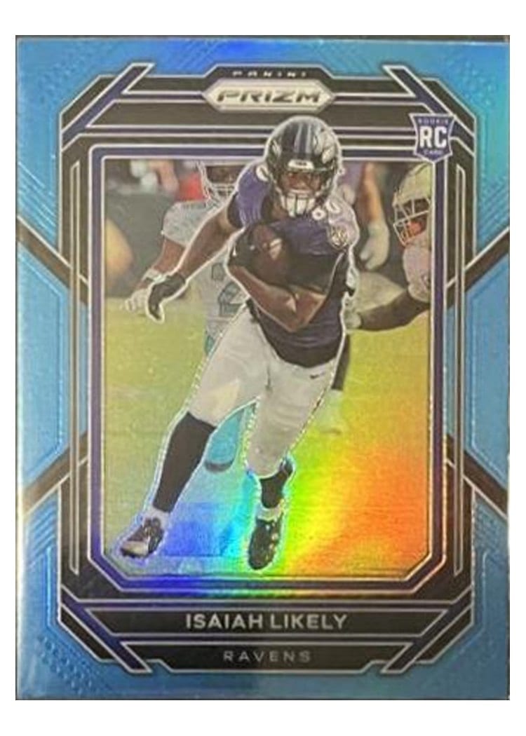 2022 Panini Prizm Base Set Isaiah Likely #363 card
