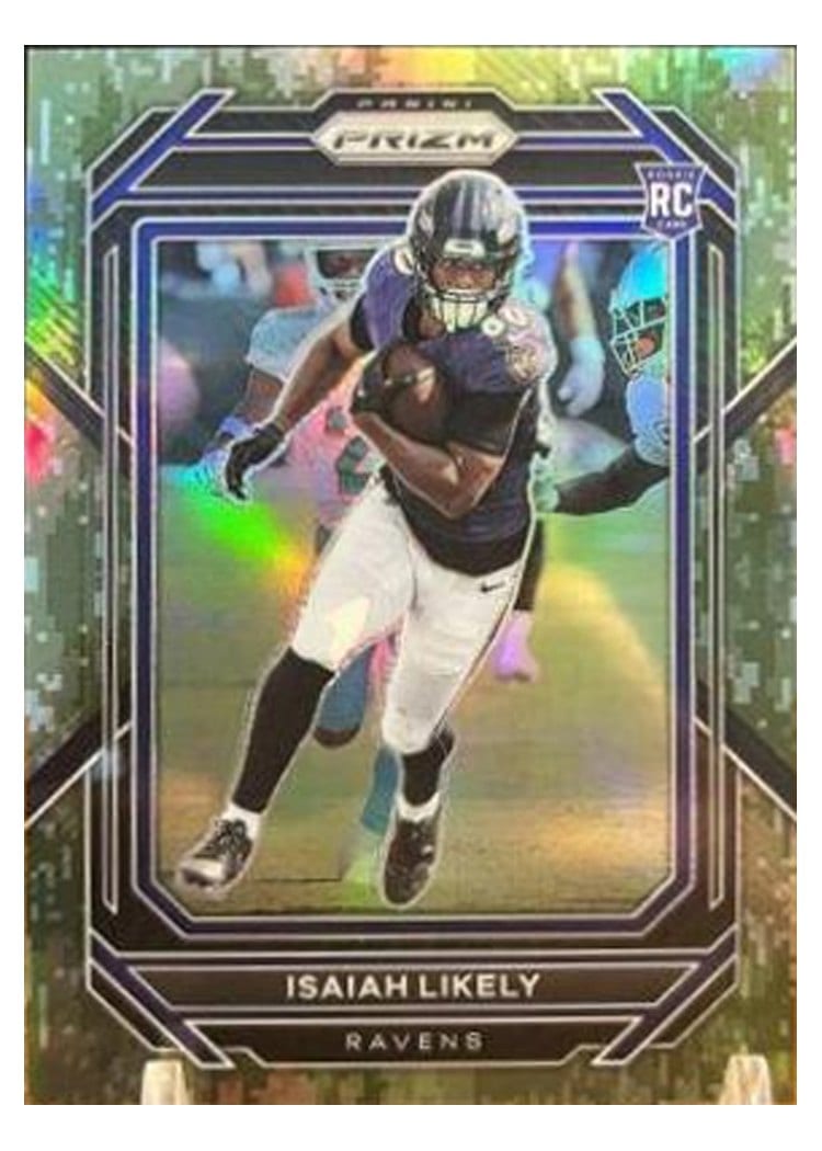 2022 Panini Prizm Base Set Isaiah Likely #363 card