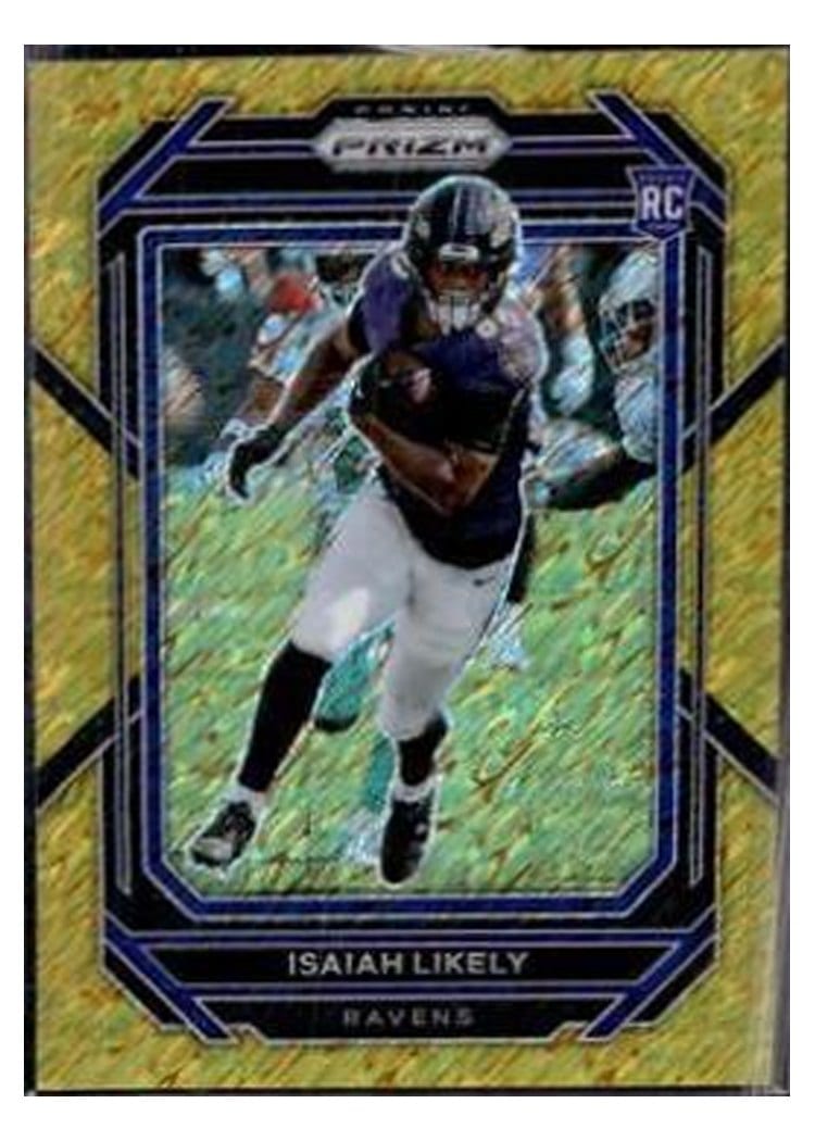 2022 Panini Prizm Base Set Isaiah Likely #363 card