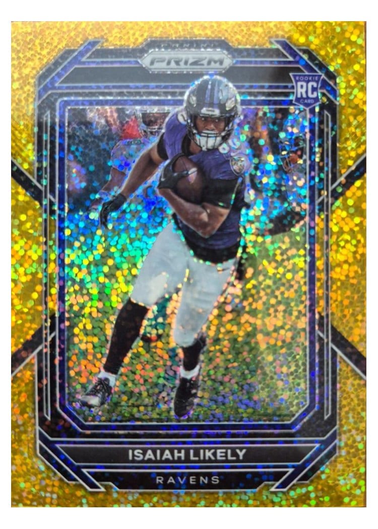 2022 Panini Prizm Base Set Isaiah Likely #363 card