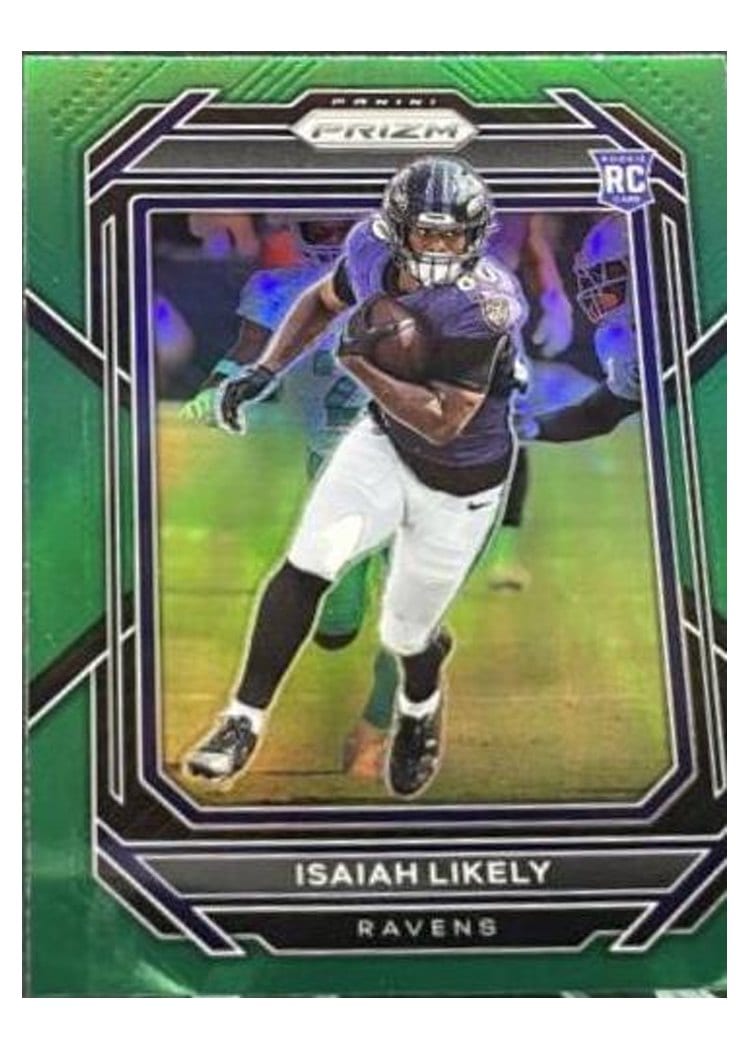 2022 Panini Prizm Base Set Isaiah Likely #363 card