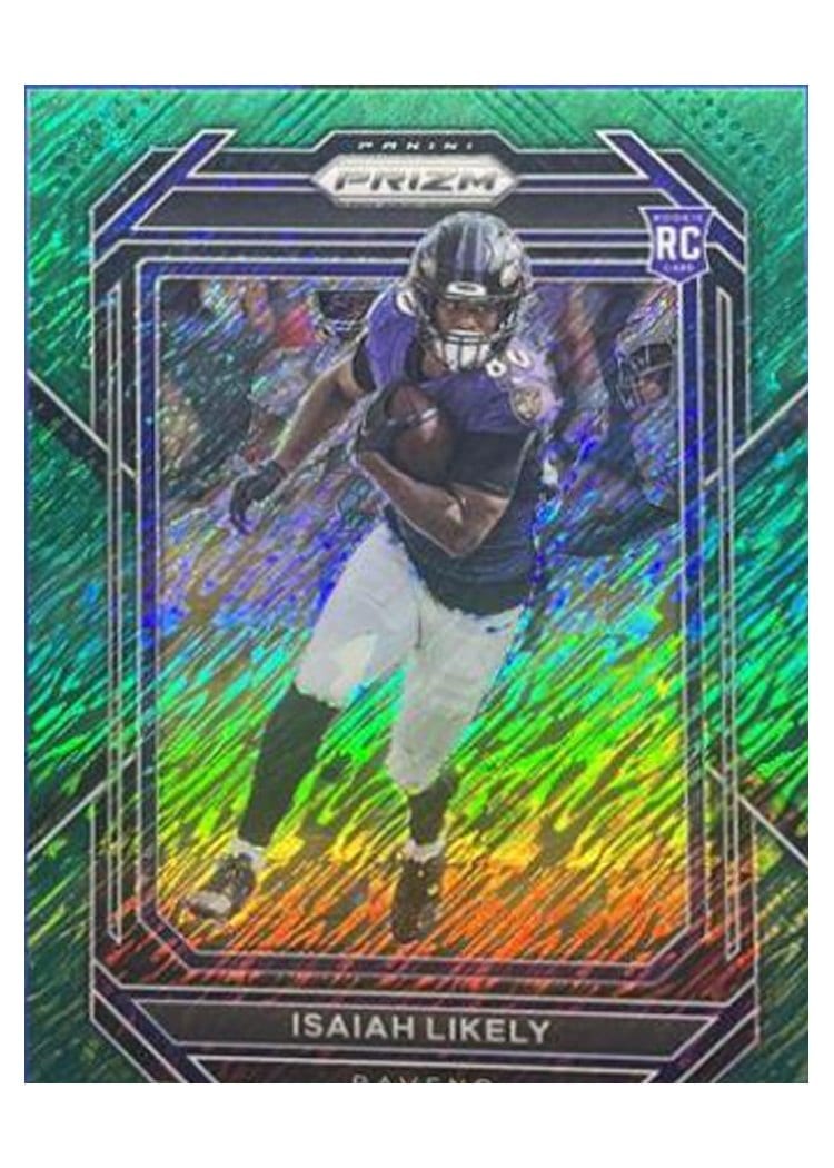 2022 Panini Prizm Base Set Isaiah Likely #363 card