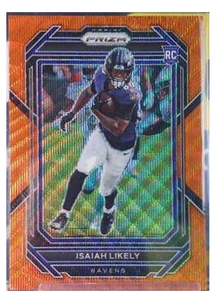 2022 Panini Prizm Base Set Isaiah Likely #363 card