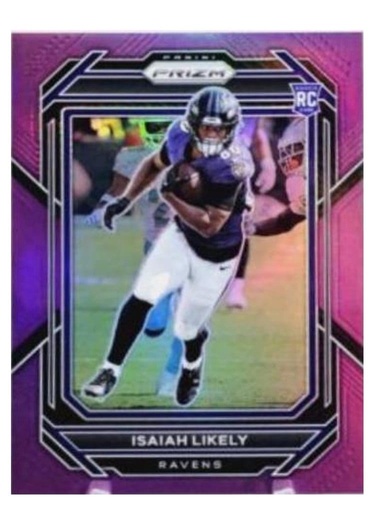 2022 Panini Prizm Base Set Isaiah Likely #363 card