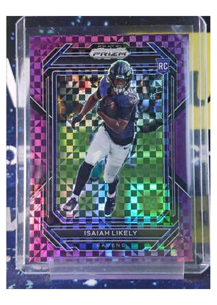 2022 Panini Prizm Base Set Isaiah Likely #363 card