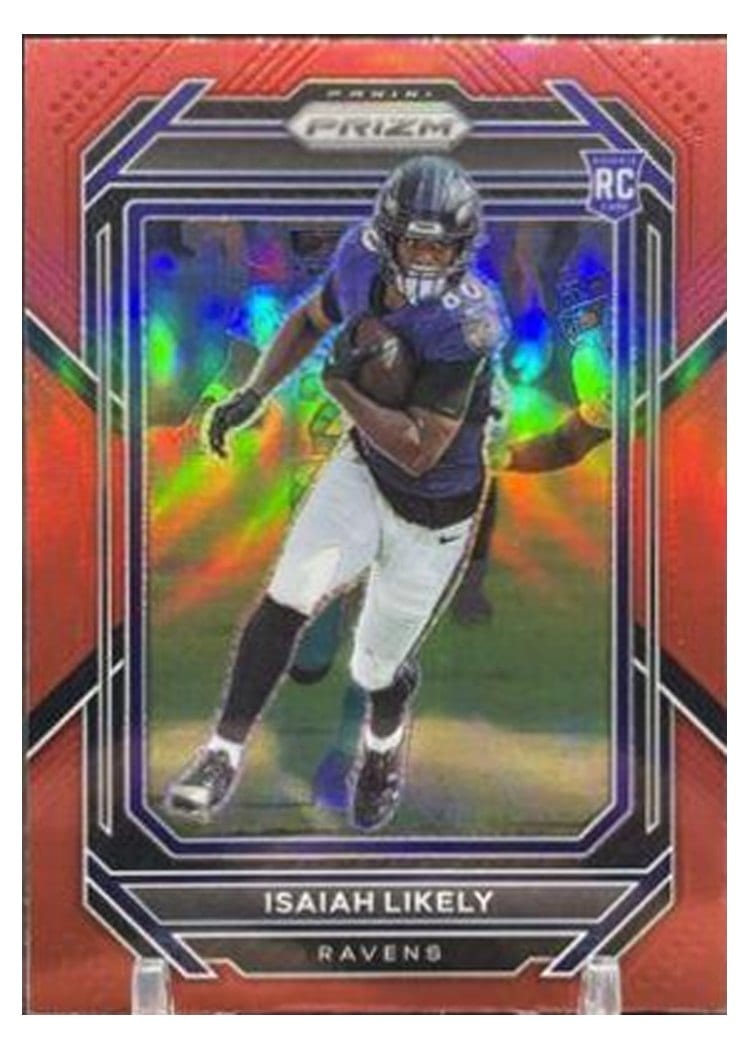 2022 Panini Prizm Base Set Isaiah Likely #363 card