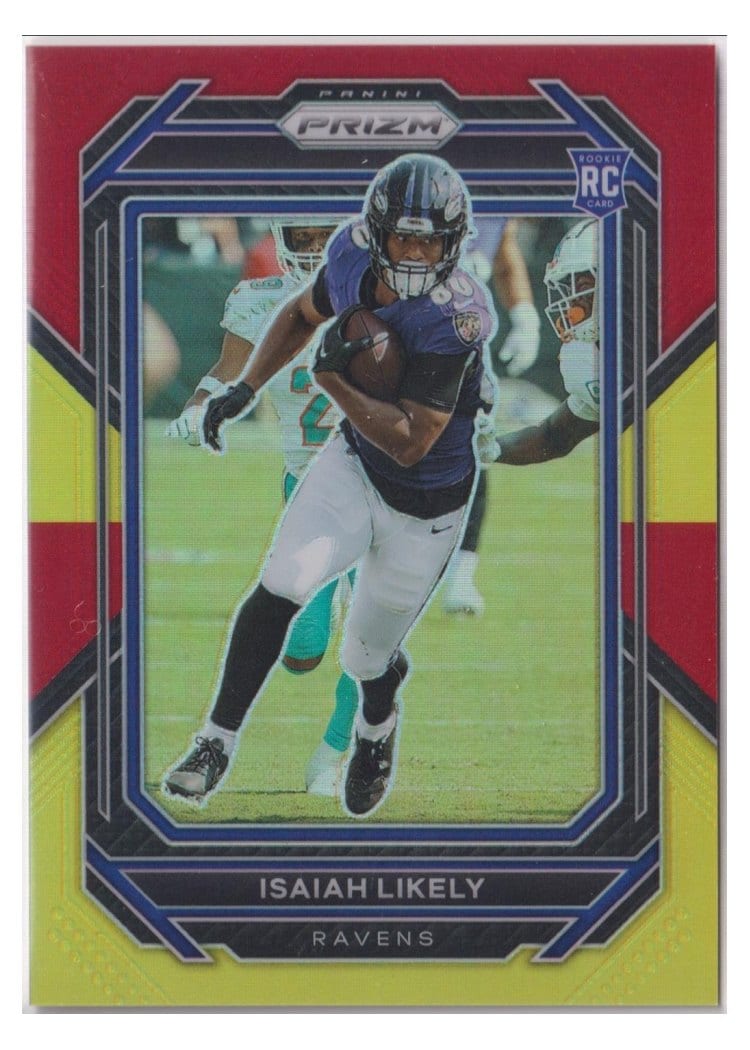 2022 Panini Prizm Base Set Isaiah Likely #363 card