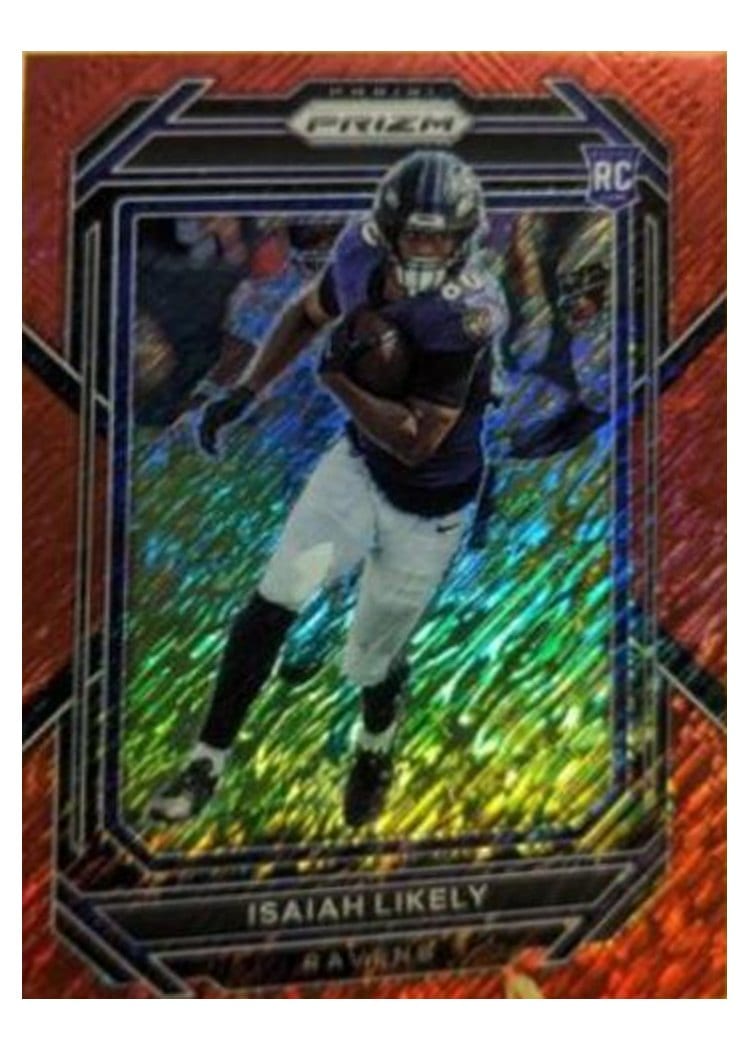 2022 Panini Prizm Base Set Isaiah Likely #363 card