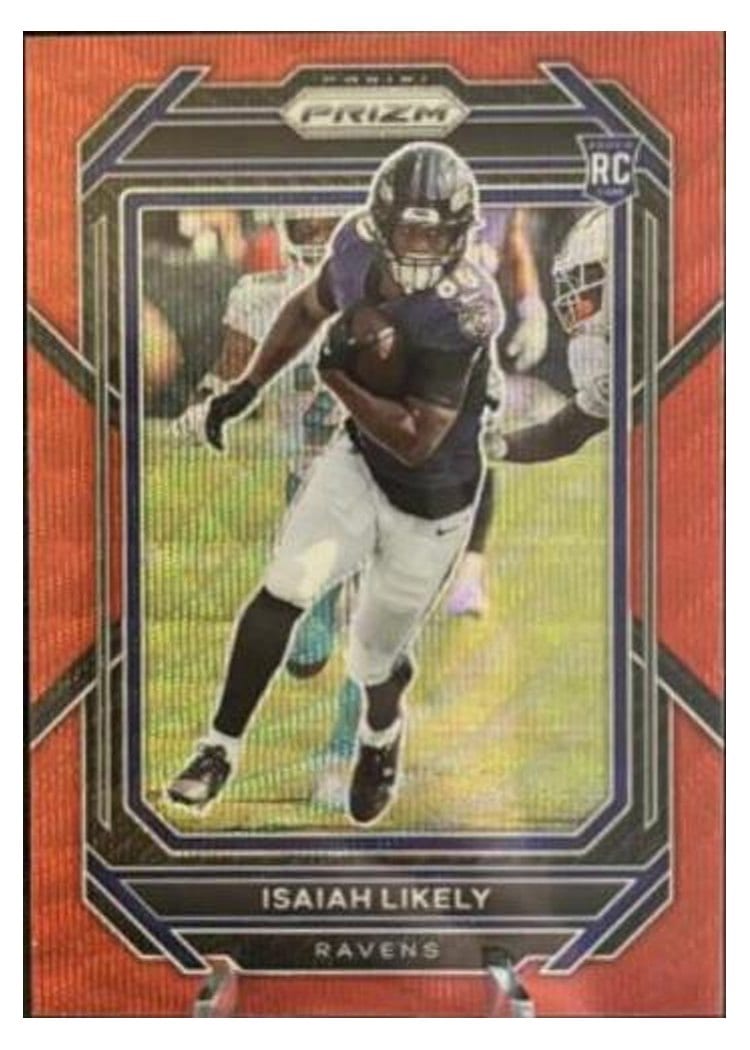 2022 Panini Prizm Base Set Isaiah Likely #363 card