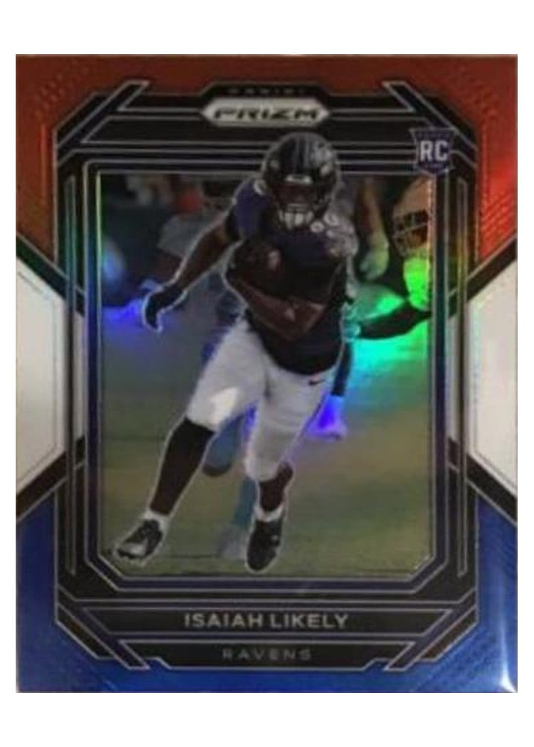 2022 Panini Prizm Base Set Isaiah Likely Red White Blue #363 card