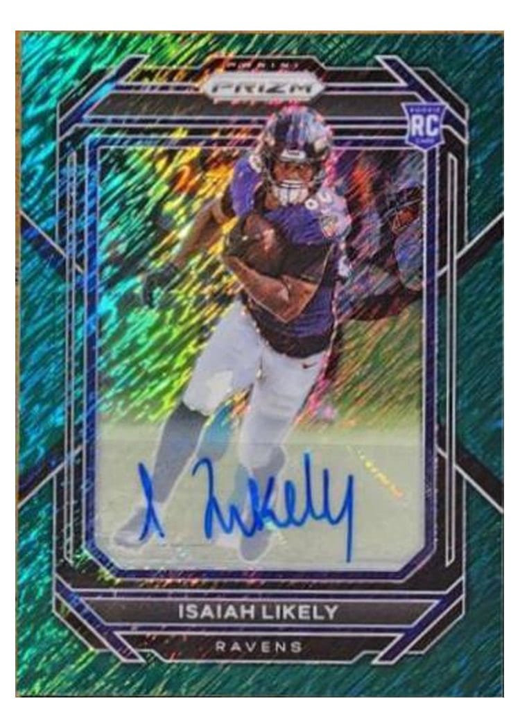 2022 Panini Prizm Base Set Isaiah Likely #363 card