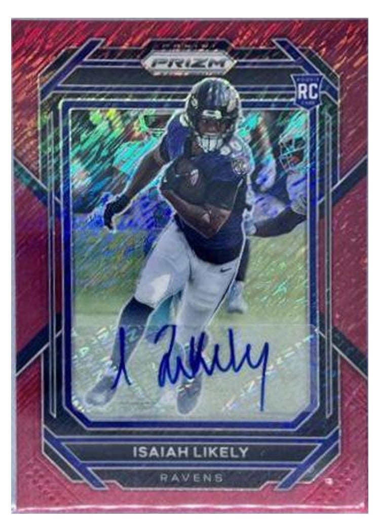 2022 Panini Prizm Base Set Isaiah Likely #363 card
