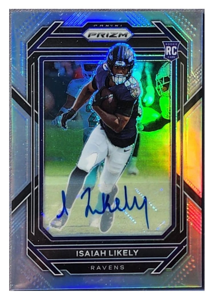 2022 Panini Prizm Base Set Isaiah Likely #363 card