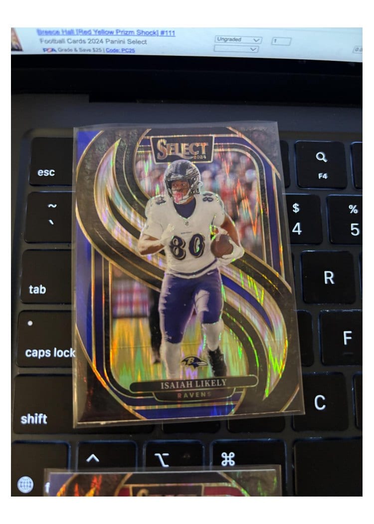 2024 Panini Select Base Set Isaiah Likely #161 card