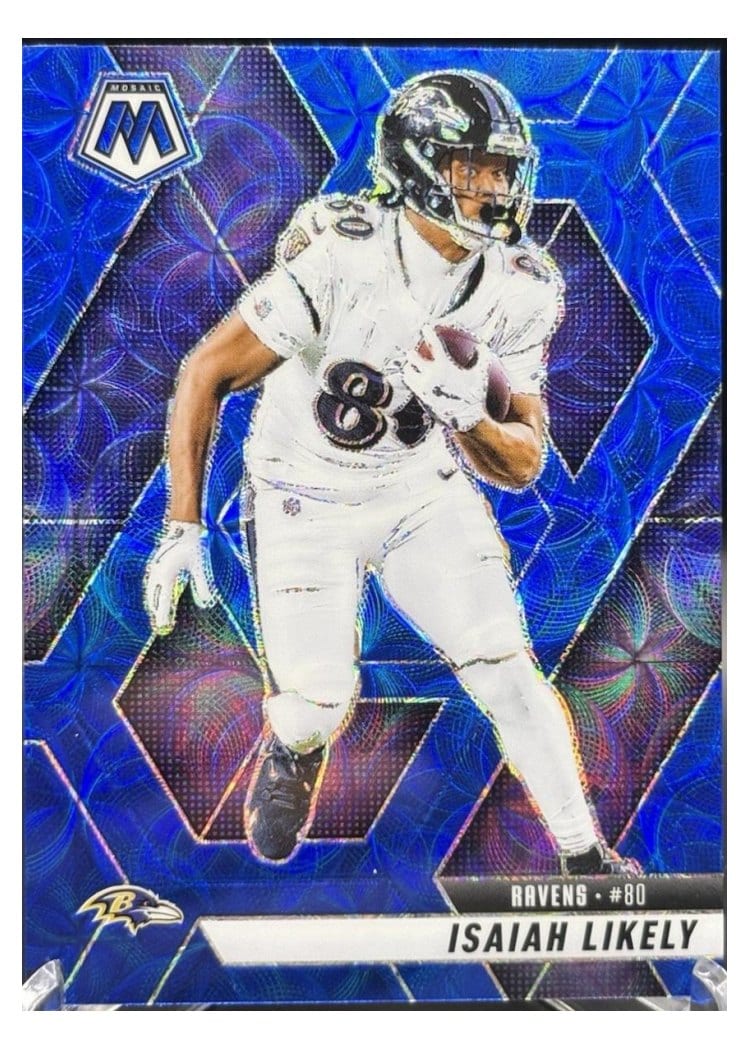 2025 Panini Mosaic Base Set Isaiah Likely #177 card