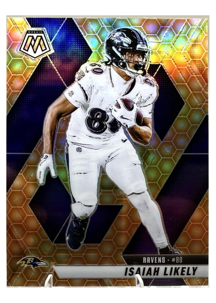 2025 Panini Mosaic Base Set Isaiah Likely #177 card