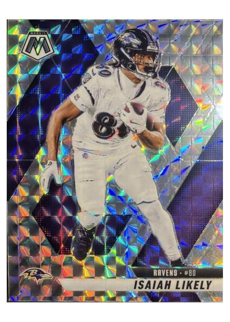 2025 Panini Mosaic Base Set Isaiah Likely #177 card
