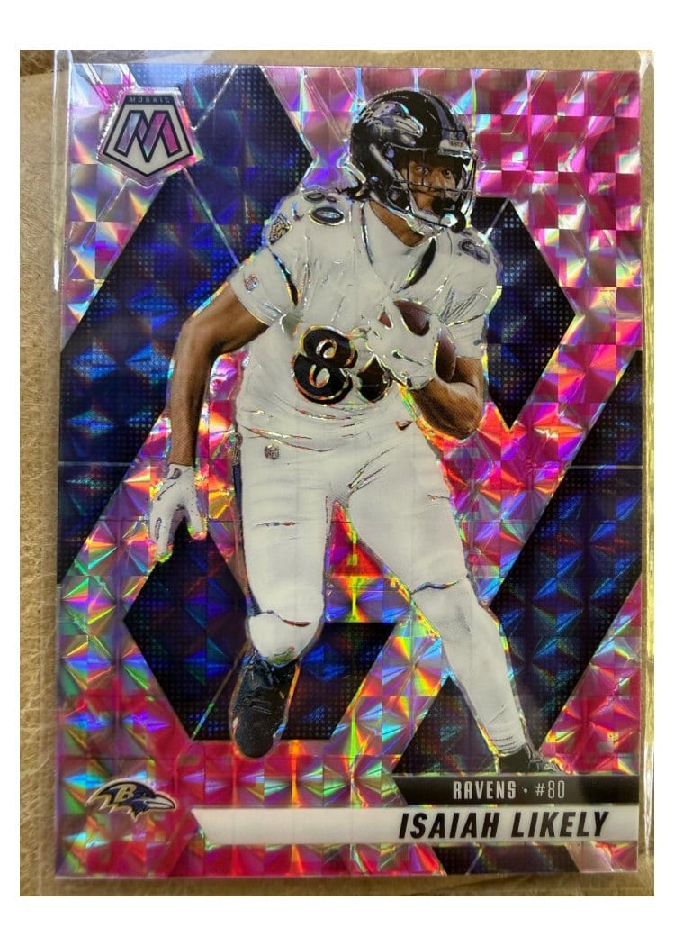 2025 Panini Mosaic Base Set Isaiah Likely #177 card