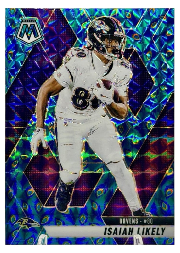 2025 Panini Mosaic Base Set Isaiah Likely #177 card