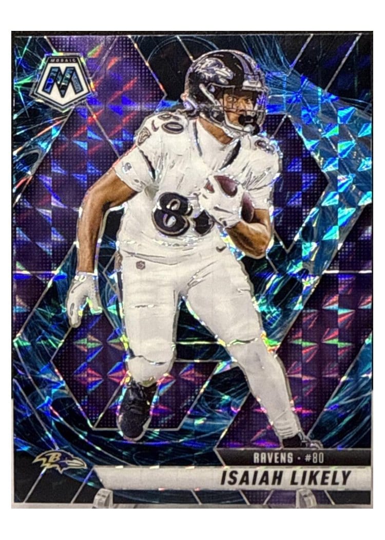 2025 Panini Mosaic Base Set Isaiah Likely #177 card
