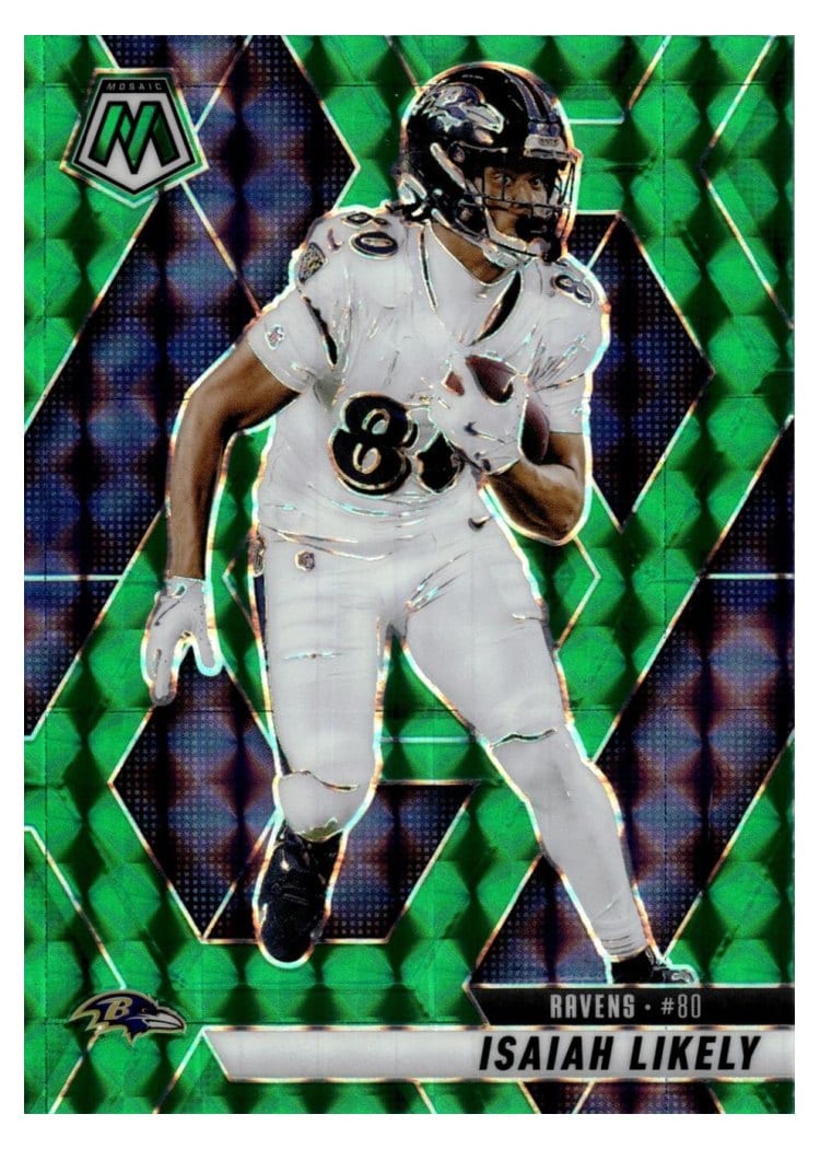 2025 Panini Mosaic Base Set Isaiah Likely #177 card