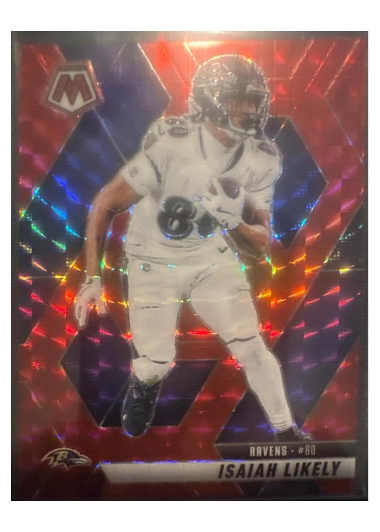 2025 Panini Mosaic Base Set Isaiah Likely #177 card