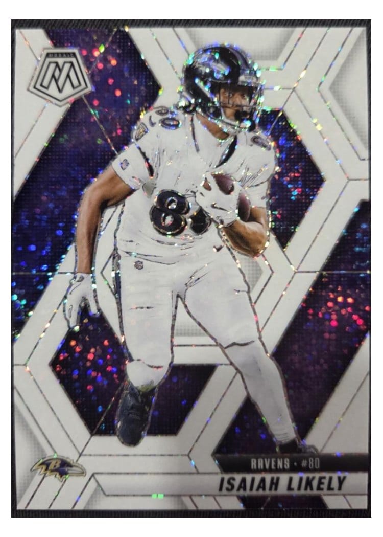 2025 Panini Mosaic Base Set Isaiah Likely #177 card