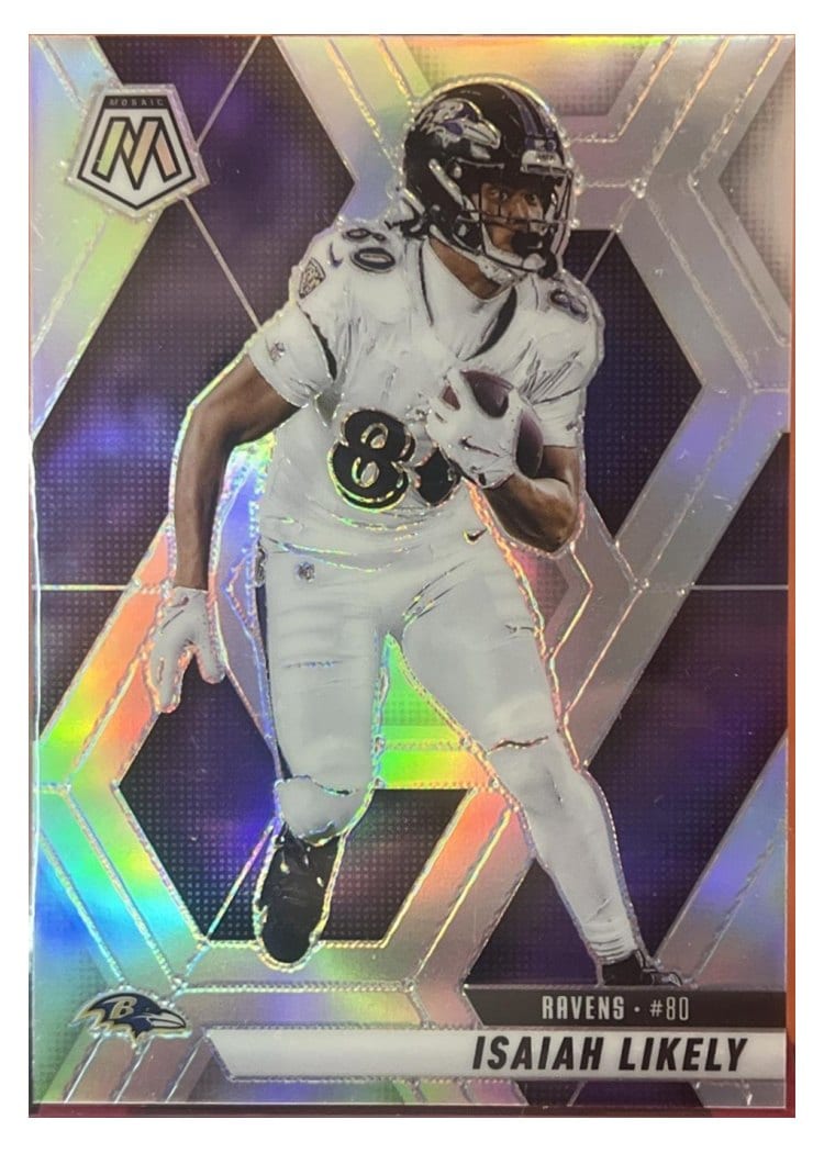 2025 Panini Mosaic Base Set Isaiah Likely #177 card