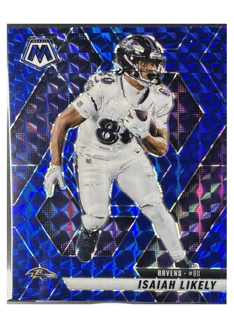 2025 Panini Mosaic Base Set Isaiah Likely #177 card